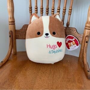NWT Squishmallows Corgi